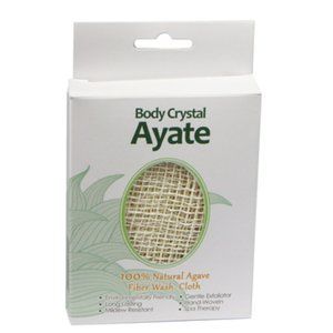 Body Crystal All Natural Ayate Washcloths